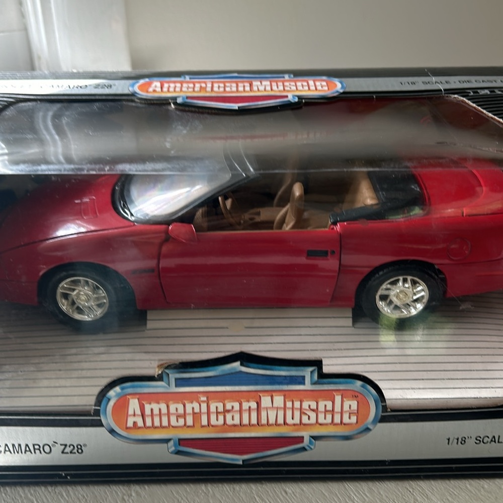 American Muscle 1996 Camaro z28 red
